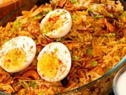Egg biriyani