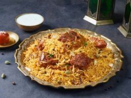 Beef biriyani