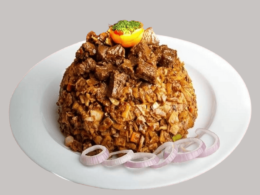 Dolphin beef koththu