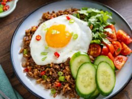 Beef nasi goreng