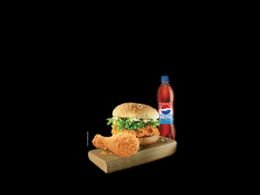 Zinger Burger Combo+400ml Pepsi